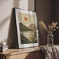 Vertical  Frame Mockup in Home Interior | Frame Mockup Frames | Interior Poster Mockup PSD |  Interior Poster Shop Mockup