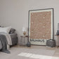 Artwork Mockup PSD | Framed Poster Mockup. DIN A Frame Mock–Up | PSD Photoshop Photopea Mockup. Frame Mockup Home Interior