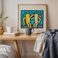 Square Frame Mockup Bundle PSD – 10 Interior Poster & Art Frame Templates for Stylish Wall Decor Display