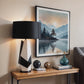 Vertical Frame Mockup in Home Interior | Frame Mockup PSD | Interior Wall Poster | Wood Frame Mockup