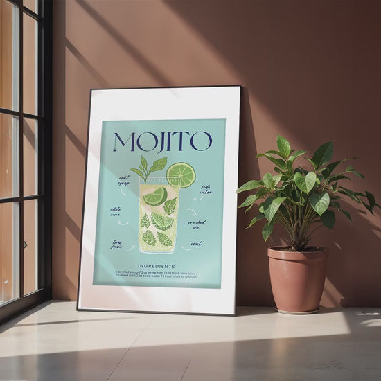 Interior Frame Mockup PSD | Frame Mockup Frames | Interior Wall Art |  Interior Poster Shop Mockup